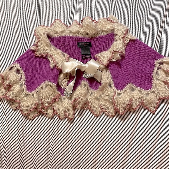 100% cashmere knitted collar unique and paid 3000 euro! - Picture 1 of 6